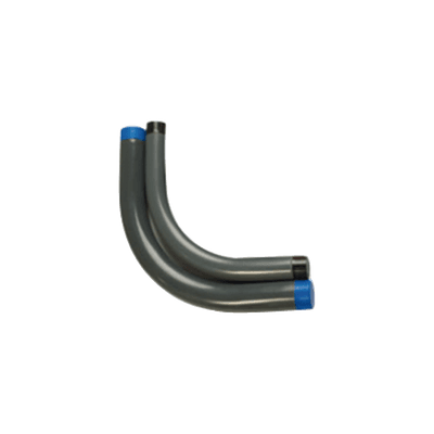 Codo Conduit  Rígido de Aluminio de 3/4” (19 mm)/ Recubierto de PVC / Interior de Uretano.