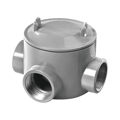 Caja con Tapa Tipo GRT de 1/2" (12.7mm) / Caja a Prueba de Explosión / Para Áreas Peligrosas  / Libre de Cobre.