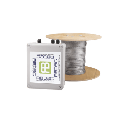 Kit de Cable Sensor Perimetral IRONCLAD para Cercas Ciclónicas / 152 METROS / 1 ZONA / Sin Falsas Alarmas por Viento / TODO Incluido