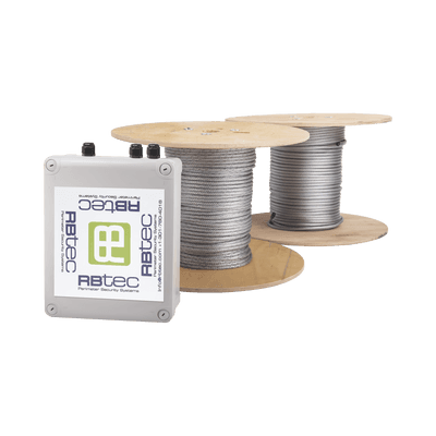 Kit de Cable Sensor Perimetral Para Cercas Ciclonicas IRONCLAD/ 305 METROS / 2 ZONAS; 152 METROS POR ZONA / Sin Falsas Alarmas por Viento / TODO Incluido