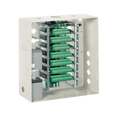 Gabinete metálico para 9 tarjetas de la serie EXPANSE