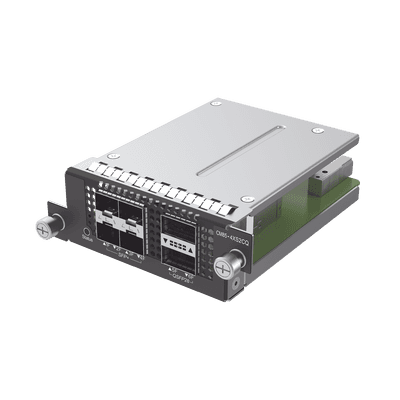 Tarjeta de Expiación para RG-CS85 series switch, 4 puertos SFP+ 10G y 2 puertos QSFP28 100G