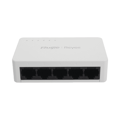 Switch no administrable, Visible en la Topología de la Nube, 5 puertos 10/100 Mbps