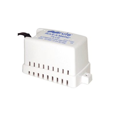 Switch rápido para control de bombas de achique con cubierta para protección de residuos.