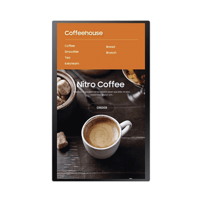 Pantalla de 24" touch para Kiosco punto de venta / Sistema Operativo Windows IoT  / 1920x1080p / compatible con terminal bancaria e impresora térmica.