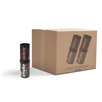 Caja De 72 Latas De Humo Sintético En Aerosol Para Probar Detectores De Humo (Uso Manual)