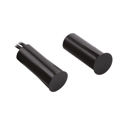 Contacto magnético para puertas y ventanas aluminio y madera de empotrar color café /GAP: 19mm