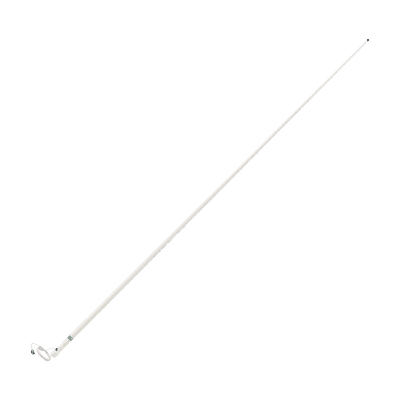Antena Marina VHF de Fibra de Vidrio / Para Uso en Embarcaciones / Ganancia de 6 dB / 50 Watts / Base de Nylon