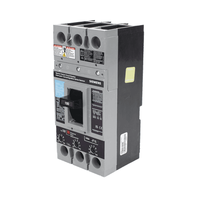 Interruptor Termomagnético 600V 3X150A, Con zapatas principales.