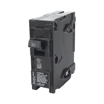 Interruptor automático enchufable tipo QP 1 polos, 30 amp