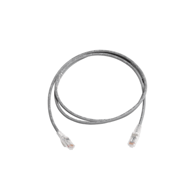 Patch Cord MC6 Modular Cat6 UTP, CM/LS0H, 1.52 Metros (5 Pies), Color Gris