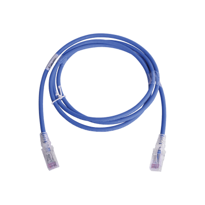 Patch Cord MC6 Modular Cat6 UTP, CM/LS0H, 1.52 Metros (5 Pies), Color Azul, Versión Bulk (Sin Empaque Individual)