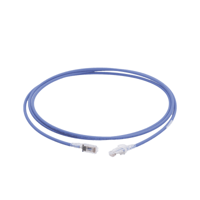 Patch Cord MC6 Modular Cat6 UTP, CM/LS0H, 2.13 Metros (7 Pies), Color Azul