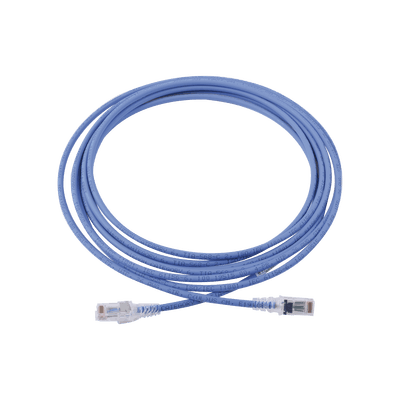 Patch Cord MC6 Modular Cat6 UTP, CM/LS0H, 4.57 Metros (15 Pies), Color Azul