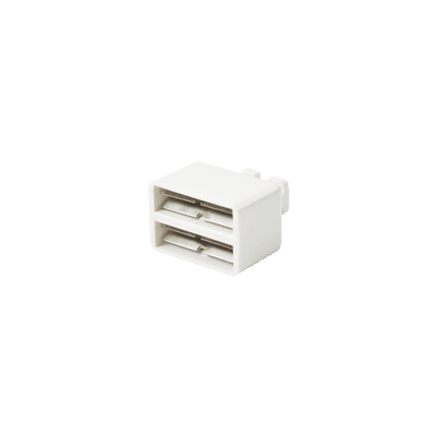 Clip de Puente, Para Uso con Regletas S66 de Siemon, de 1 Par, Color Blanco