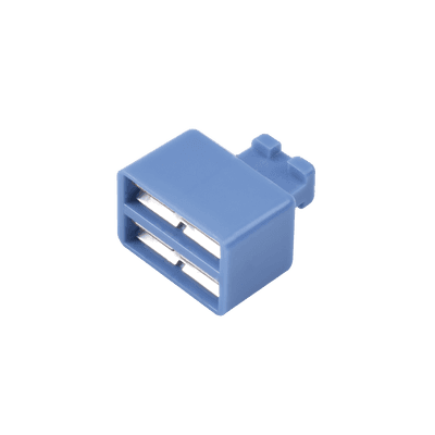 Clip de Puente, Para Uso con Regletas S66 de Siemon, de 1 Par, Color Azul
