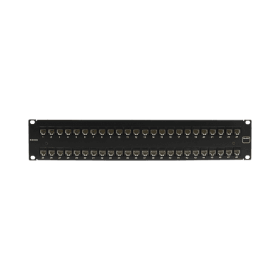 Patch Panel Ultramax. UTP, Precargado con Jacks Cat5e, 48 Puertos, Plano, 2U