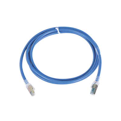 Patch Cord Z-MAX Cat6A UTP, CM, 2.13 Metros (7 Pies), Color Azul, Versión Bulk (Sin Empaque Individual)