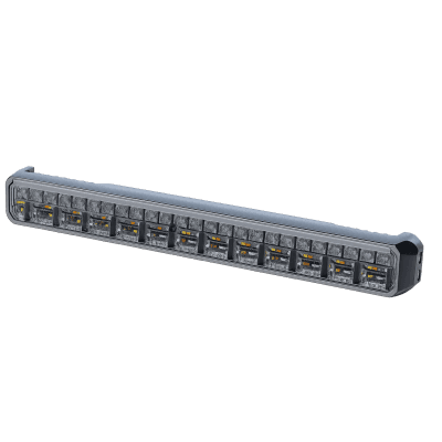 Luz Auxiliar de 45 LEDs Rojo, Azul y Blanco, 11.42", 12 a 24 VCD