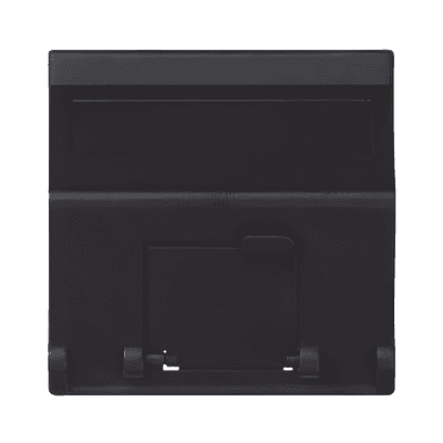 Placa de Voz y Datos Inclinada / 1 Puerto Keystone RJ45 / Guardapolvo Integrado / IP20 / 45x45 mm