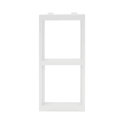Placa Adaptadora Para Instalar Módulos en Cajas Para Piso Falso SM-CPF-2, SM-CPF-4, SM-CPF-6 y Para Pavimento SM-CPAV-2 y SM-CPAV-4