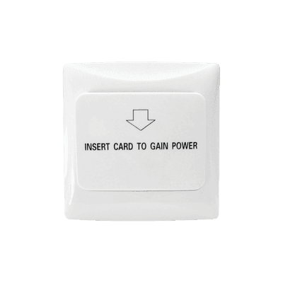 Interruptor de Energía para Habitación de Hotel / Habilita la corriente eléctrica al colocar la llave (tarjeta) de la habitación
