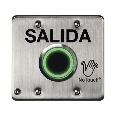 Interruptor IR NoTouch® de Acero Inoxidable, Salida Doble, SALIDA