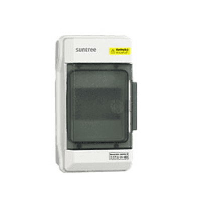 Gabinete Plástico para Exterior IP65 para Riel Din 4 Espacios.