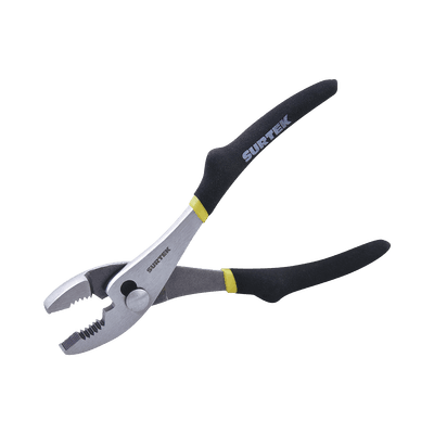 Pinza para mecánico de 8" con mango de vinil.