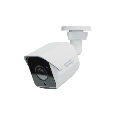 Cámara de Vigilancia BC500 | 5 Megapíxeles (2880x1620) | Lente 2.8 mm (110° H) | Visión Nocturna 30 mts | IP67 | IA para Detección de Personas y Vehículos | Compatible con Surveillance Station | Almacenamiento en mic