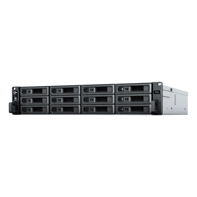 Servidor de Almacenamiento RackStation RS2423+ | 12 Bahías | 2U | Hasta 216 TB | Rendimiento 3,500/1,700 MB/s | Expansión a 432 TB | 10GbE | Fuentes de Alimentación Duales | Alta Disponibilidad.