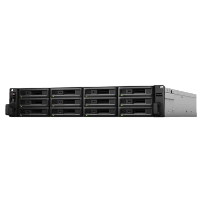 Servidor de Almacenamiento Synology RackStation RS3621RPxs | 12 Bahías | Procesador Intel Xeon D-1531 de 6 Núcleos | 8 GB DDR4 ECC | Expandible a 36 Bahías | Energía Redundante | Compatible con Virtualización y RAID.