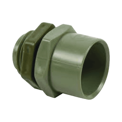 Conector de 1-1/2" para tuberia PVC conduit pesado (38 mm)