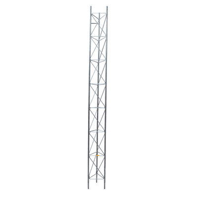 Tramo de Torre Arriostrada de 3m x 45cm, Galvanizado por Electrólisis, Hasta 60 m de Elevación. Zonas Secas.