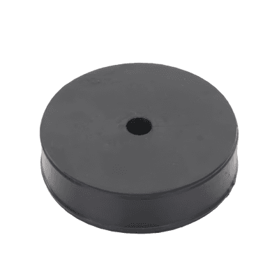 Inserto de Caucho de 4" Con Un Orificio para Cable de 3/8 in