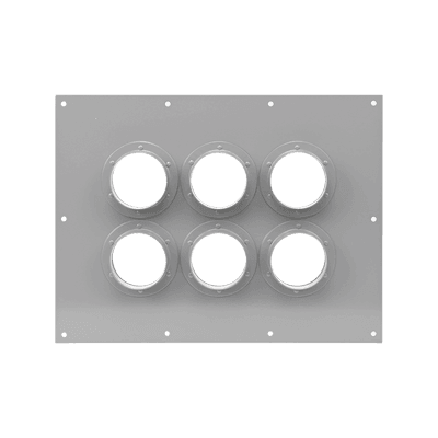 Placa Pasamuro con Capacidad de 6 Botas de 4