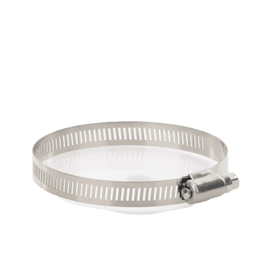 Abrazadera Sin Fin de Acero Inoxidable Capacidad de 2" a 3" (Paquete de 10)