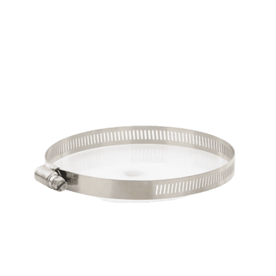 Abrazadera Sin Fin de Acero Inoxidable Capacidad de 3" a 4" (Paquete de 10)