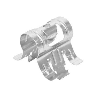 Sujetador de Presión para Cable Coaxial de 1/2. Paquete de 10 Piezas