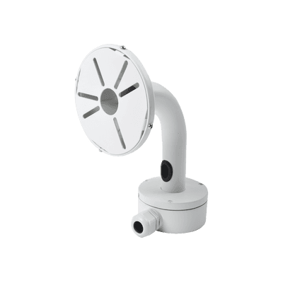 Montaje Universal de Pared con Caja de Conexiones / Compatible con Cámaras Domo y Bala / Uso en Interior