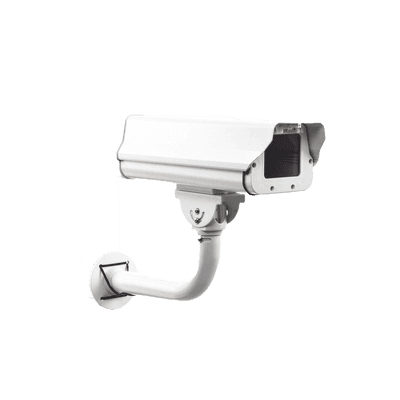 Gabinete antivandálico IP66 incluye calefactor/ventilador con brazo de acero