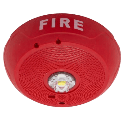 Lámpara LED Estroboscópica, Montaje en Techo, Nivel de Candelas Seleccionable, Color Rojo, Nuevo Diseño Moderno y Elegante y Menor Consumo de Corriente
