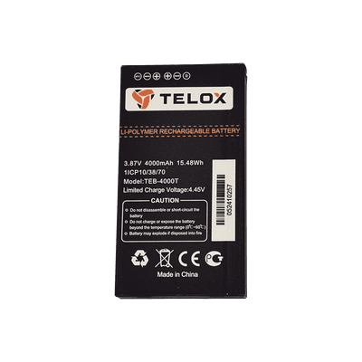 Batería de Li-Ion 4000mA Para Radios MT100 TELOX