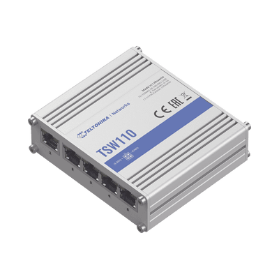 Switch Industrial No-Administrable 5 puertos Gigabit