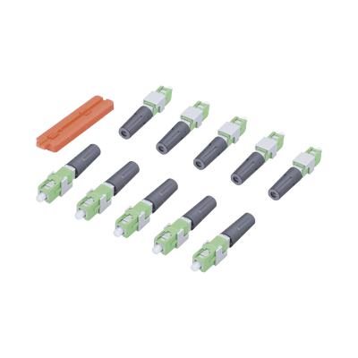 Conector Mecánico Monomodo SC/APC Pre-pulido 3 mm (Bolsa con 10 Piezas)