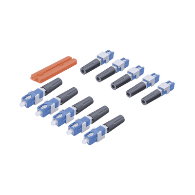 Conector Mecánico Monomodo SC/UPC Pre-pulido 3 mm (0.12 Pulgadas) (Bolsa con 10 Piezas)