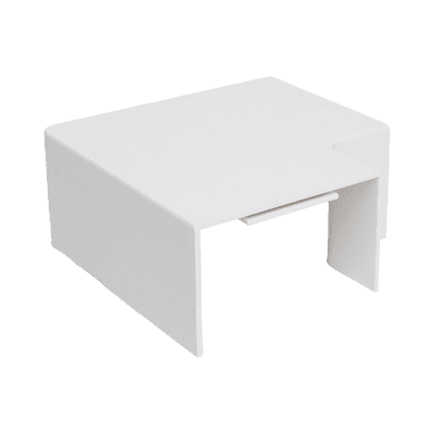 Sección en "L" Color Blanco de PVC Auto Extinguible, Para Canaleta TMK-4577 (5530-02001)