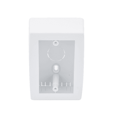 Caja de Registro Universal, Color Blanco de PVC Auto Extinguible (7902-02001)