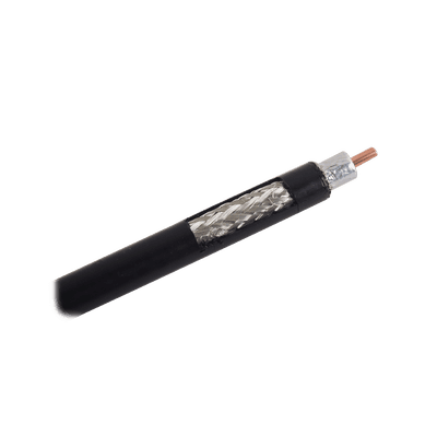 Carrete de 305 Metros (1000 Pies), Cable Coaxial Tipo RG-8 LMR400 de Baja Pérdida, 50 Ohms