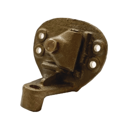 Base de pretil para Punta Maciza, elaborada en Bronce, permite fijar la punta en paredes o en muros.